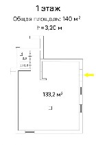 Сдам в аренду помещение объявление но. 74554: Сдается помещение 140 м²