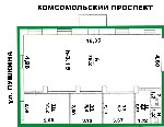 Сдам в аренду помещение объявление но. 53200: Сдается в аренду торговое помещение площадью 118,8 кв.м.