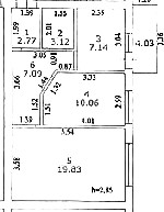 2-комнатные квартиры объявление но. 64513: 2 ккв в Северном с ремонтом и низкой коммуналкой